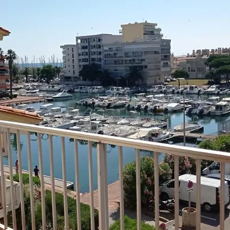 Daire Superbe T3 Climatise Calme Marina 5 Min De La Canet-en-Roussillon